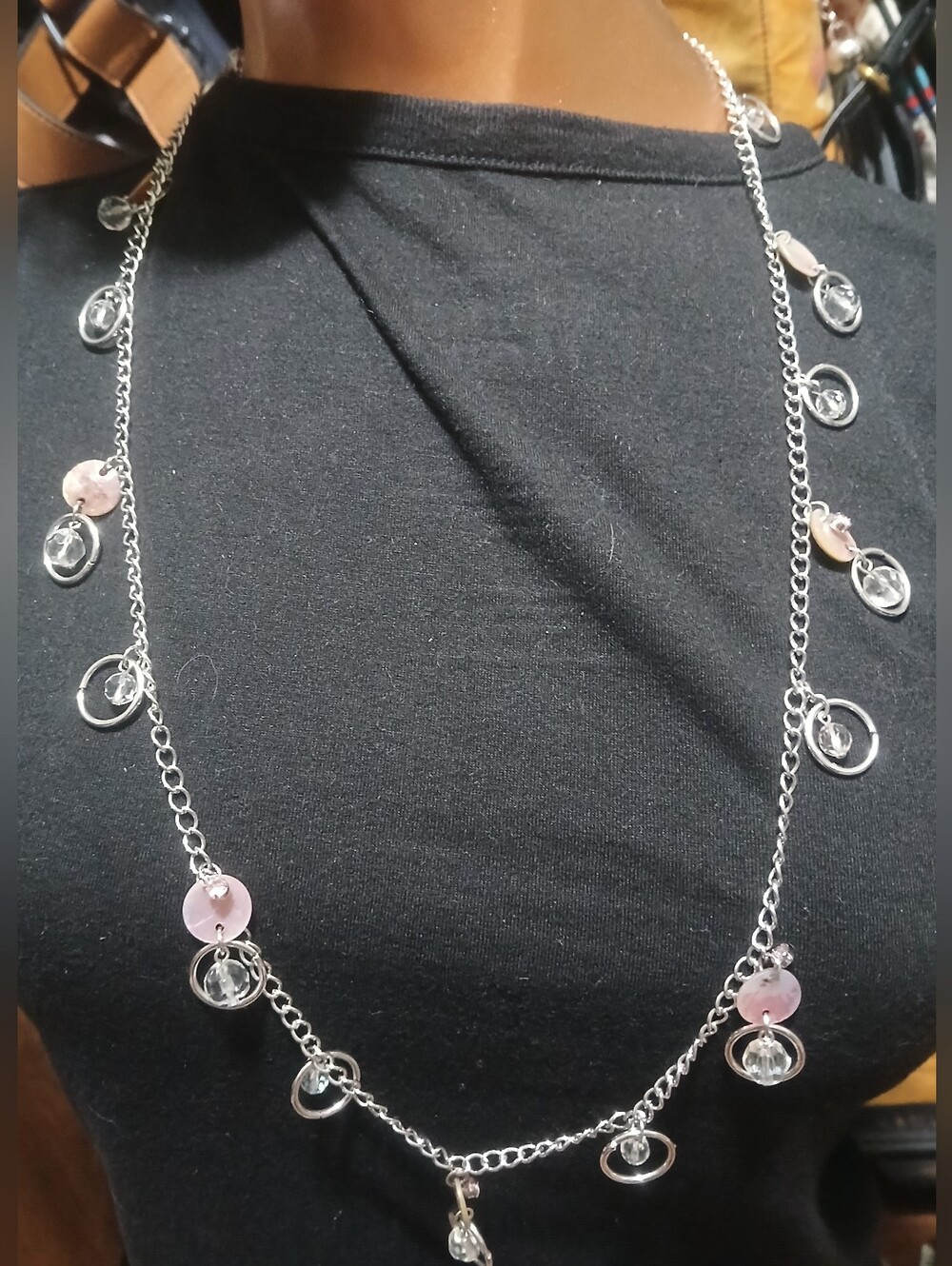 Cookie Lee Shell & Silver-Tone Necklace